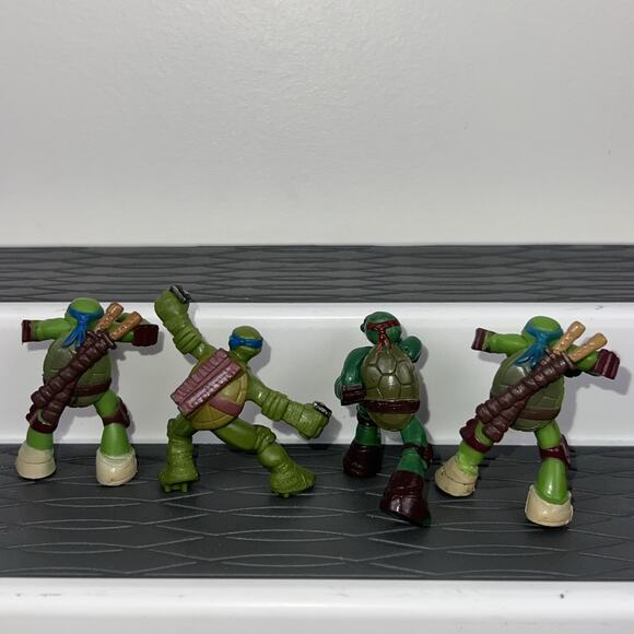 Lot Of 20 Mixed Teenage Mutant Ninja Turtles Action Figures TMNT - Picture 13 of 14